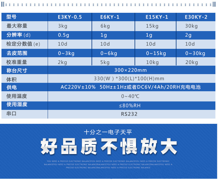 双杰E-KY系列计重电子秤,E3KY,E6KY,E15KY,E30KY电子桌秤,天平秤