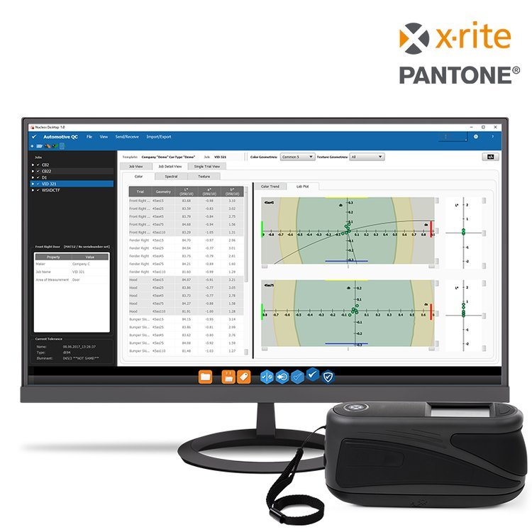 xrite 爱色丽 MA-T6 多角度色差仪