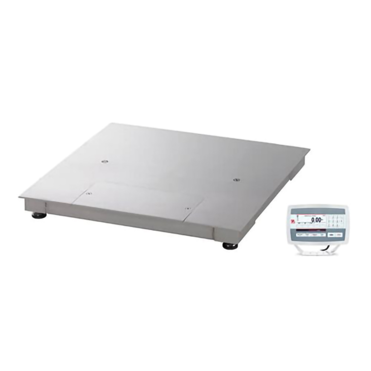 OHAUS DEFENDER™ 5000 WASHDOWN FLOOR SCALES - DF52 Prime German quality Floor Scales Full-fill Even the Most demanding Industry Applications